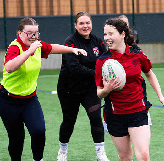 Girls rugby